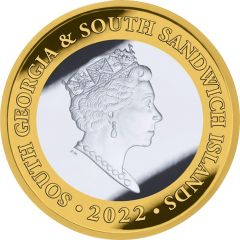 2 Pounds - Elizabeth II Imperial Trans-Antarctic expedition, Silver