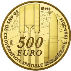 500 Euros European Space Agency