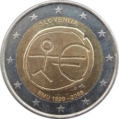 2 Euros 10 Years of EMU