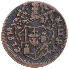 1/2 Baiocco - Clement XIII