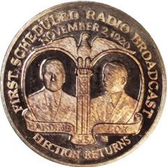 The First Scheduled Radio Broadcast - Golden Anniversary