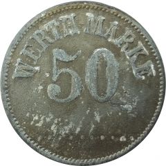 50 Pfennig Werth Marke