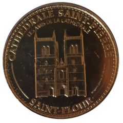 Monnaie de Paris Tourist Token - Saint-Flour Cathédrale Saint-Pierre - Les Amis de la Cathédrale