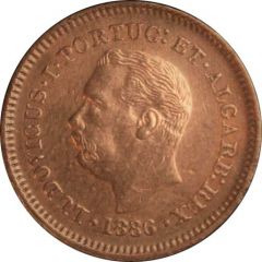 1/8 Tanga - Luíz I Calcutta mint