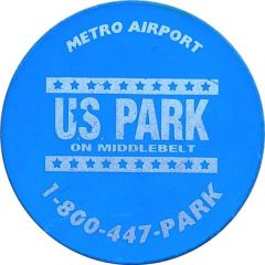 1 Day Free Parking Token - Metro Airport Romulus, Michigan