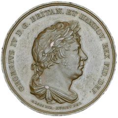 Medal - George IV Royal Visit from England
