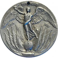 Medal - Peace Celebrations 1919 Borough of Wednesbury