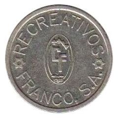 2000 Pesetas - Recreativos Franco