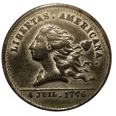 Token - Dobbins Electric Soap / Libertas Americana Philadelphia, Pennsylvania