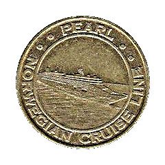 Token - Caribbean Mint Norwegian Cruise Line - Pearl