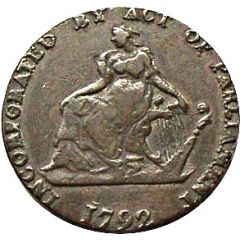 1/2 Penny Dublin - Camac Kyan and Camac