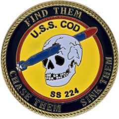 Medal - USS Cod Submarine Memorial Cleveland, Ohio