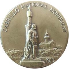 Medal - Cabrillo National Monument Man`s Frontier - The Sea