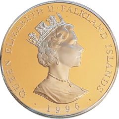 50 Pence - Elizabeth II Queen Elizabeth II`s 70th Birthday