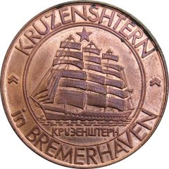 Medal - Kruzenshtern in Bremerhaven
