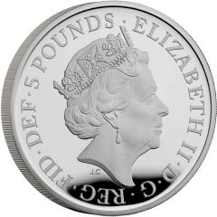 5 Pounds - Elizabeth II 5th portrait, Platinum Jubilee