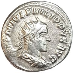 Antoninianus - Philippus II AETERNITAS AVG