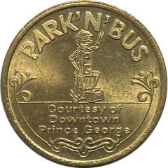 25 Cents - Park`N`Bus Prince George, British Columbia