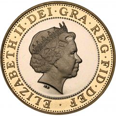 2 Pounds - Elizabeth II 4th portrait, Technology
