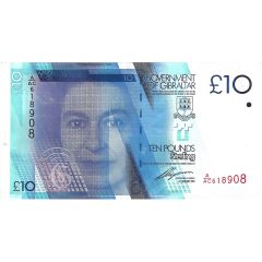10 Pounds - Elizabeth II Great Siege of Gibraltar