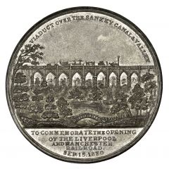 Medal - William IV Liverpool and Manchester Railway