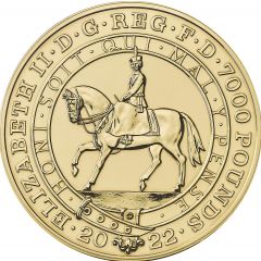 7000 Pounds - Elizabeth II Platinum Jubilee, Gold Proof