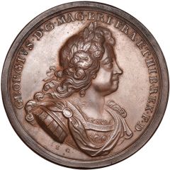 Medal - George I Entry into London, bronze