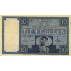 10 Gulden `Zeeuws Meisje`
