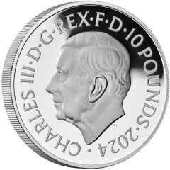 10 Pounds - Charles III Paul McCartney, Silver Proof