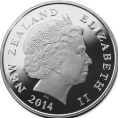 1 Dollar - Elizabeth II 4th Portrait, HMS Achilles