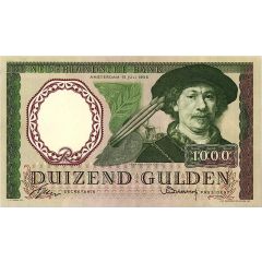 1000 Gulden Rembrandt van Rijn