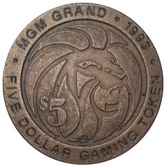5 Dollars - MGM Grand Las Vegas, Nevada