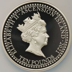 10 Pounds - Elizabeth II Bonomi Pattern - Britannia