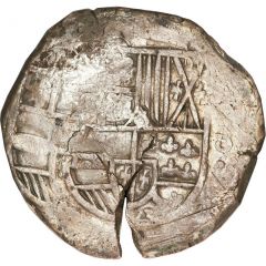 480 Réis - João IV Countermarked 8 Reales