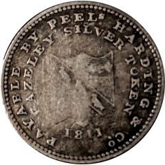 6 Pence Staffordshire - Fazeley / Peels, Harding and Co