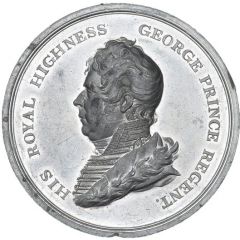 Medal - George III Prince Regent & Wellington