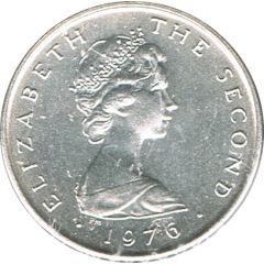 1/2 Penny - Elizabeth II Herring, Silver