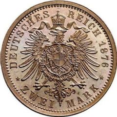 2 Mark - Wilhelm I Pattern
