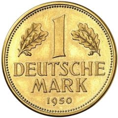 1 Deutsche Mark Pattern