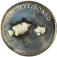 Medal - Apollo Project LM Jettisoned