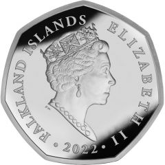 50 Pence - Elizabeth II Platinum Jubilee, Silver