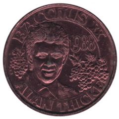 Mardi Gras Token - Alan Thicke Mid-City Sings Love Songs, New Orleans, Louisiana