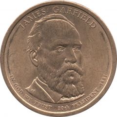 1 Dollar James Garfield