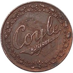 Christmas token - Coyle Batteries Vancouver, British Columbia