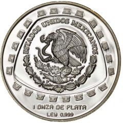 5 Pesos Jaguar - 1 oz Silver Bullion