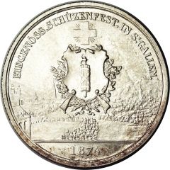 5 Francs St. Gallen Shooting Festival