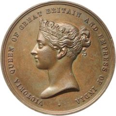 Medal - Victoria Bombay Exhibition