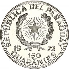 150 Guaraníes Munich Olympics - Soccer