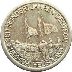 Medal - 100 years of Helgoland under German control