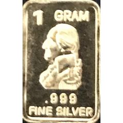 1 Gram Silver George Washington